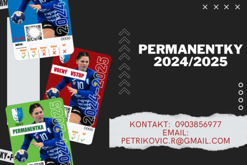 Permanentky 2024/2025 už v predaji!