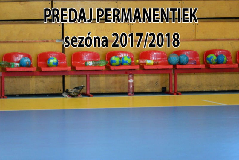 Predaj permanentiek sezóna 2017/2018