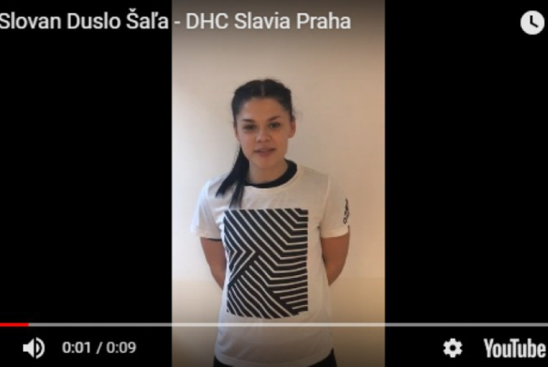 Pozvánka na stretnutie HK Slovan Duslo Šaľa - DHC Slavia Praha
