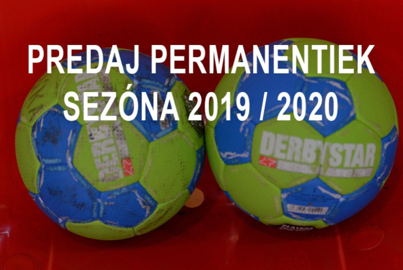 Predaj permanentiek sezóna 2019/2020